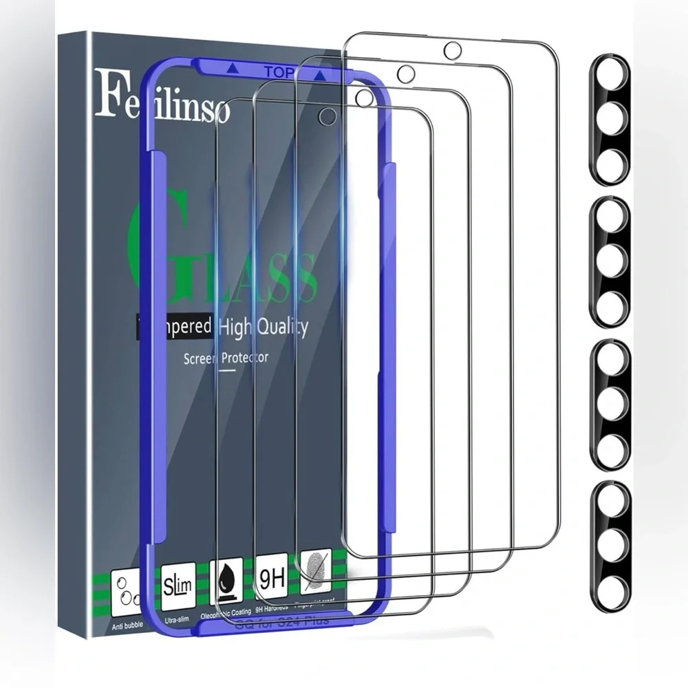 Samsung S24 Plus 6.7 INCH Screen Protector-4 packs-brand new
